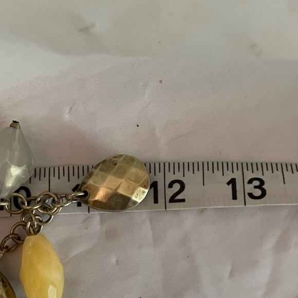 Vintage 2012 Retired 24” Premier Designs Boca gold tone necklace & bracelet - Picture 11 of 11